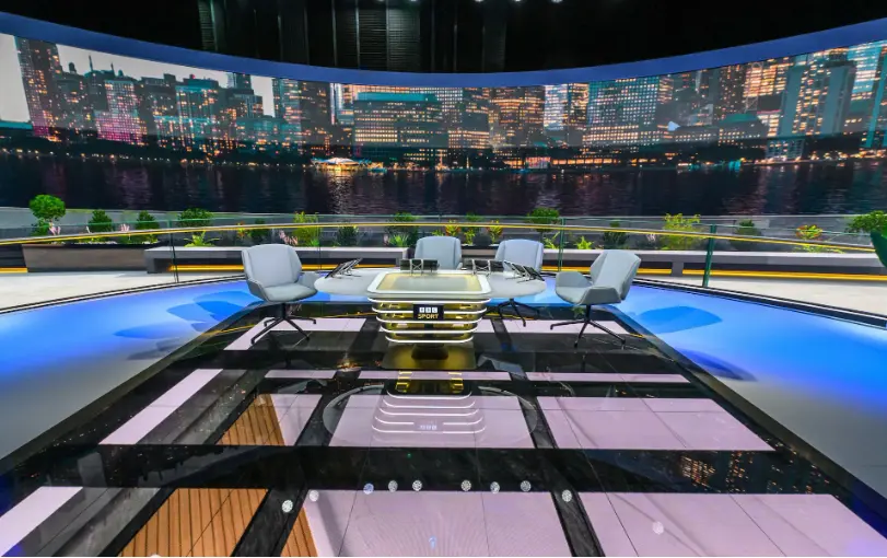 Where is the BBC World Cup studio? The corporation unveils its World Cup setting as ITV broadcast from USA