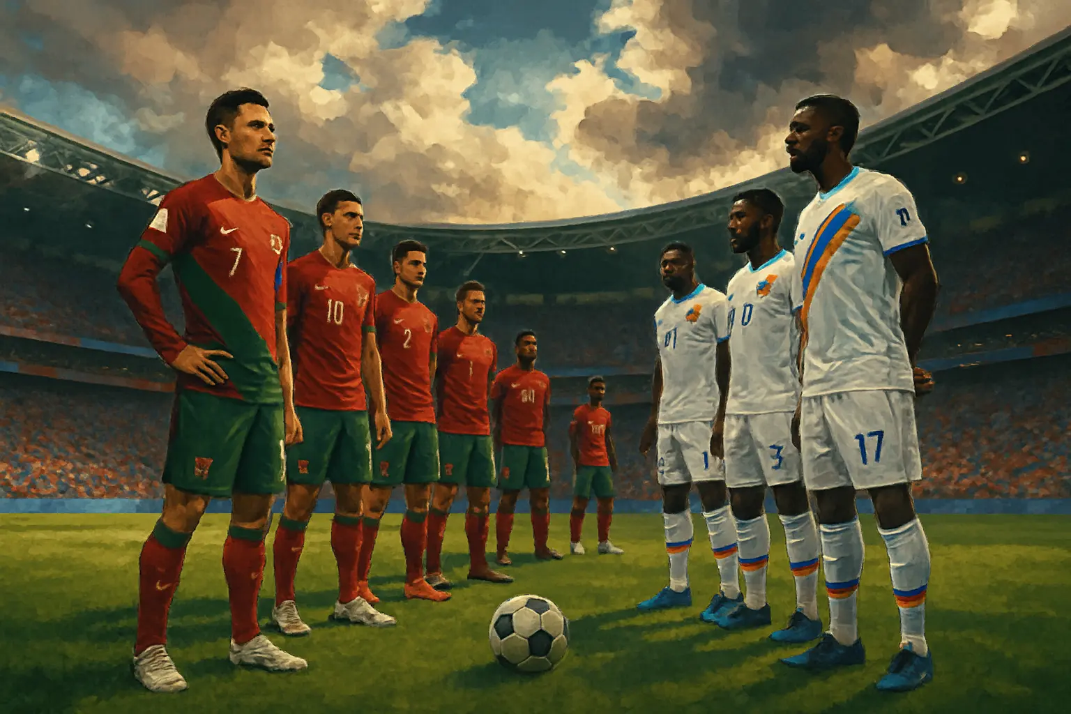 Portugal-RDC: les compositions probables avant le coup d’envoi à Houston