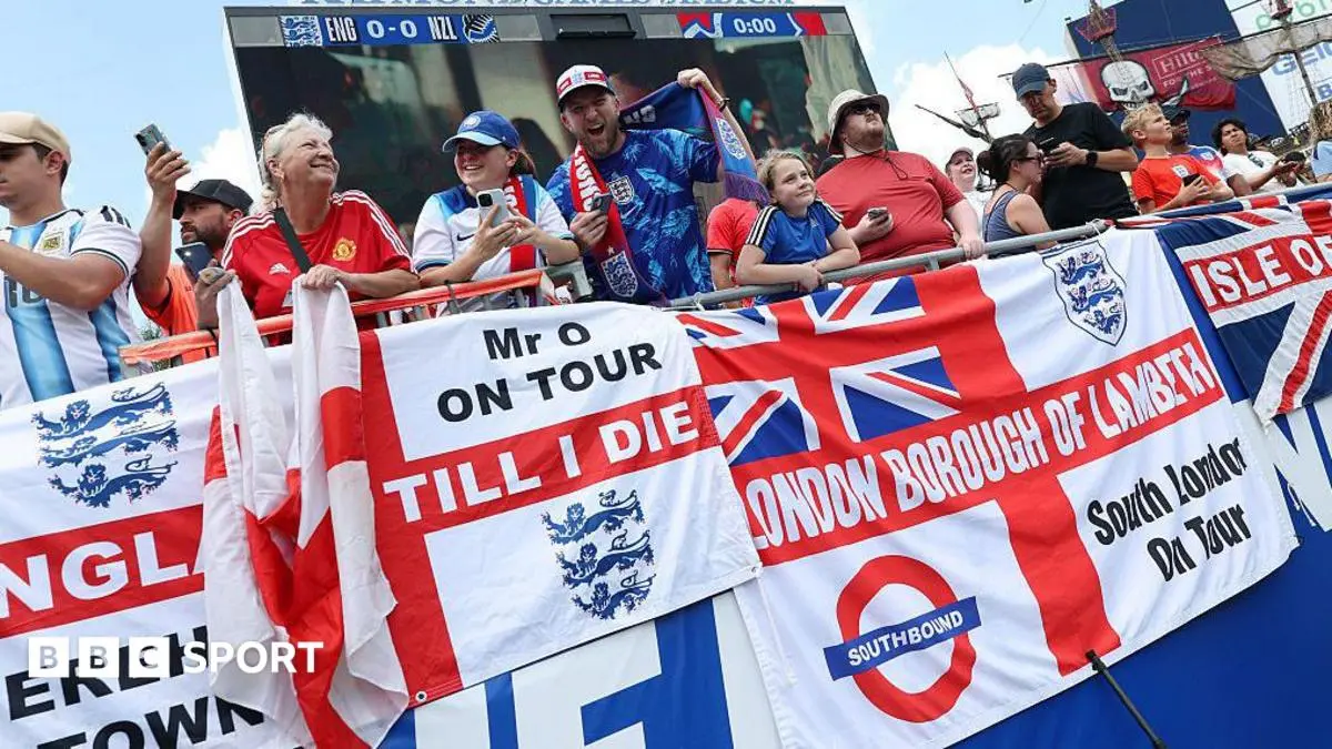 Up to 15,000 England fans head to Dallas for World Cup opener
