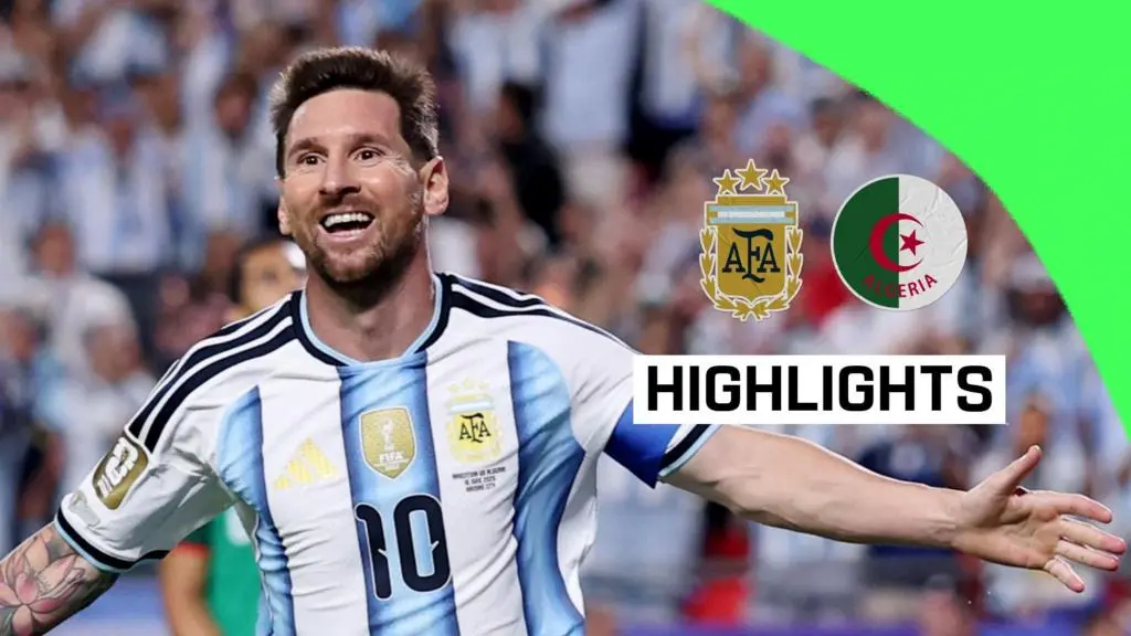 Highlights: Messi equals Klose scoring record with hat-trick against Algeria