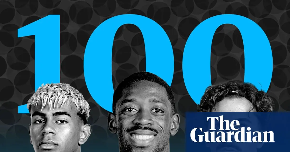 The 100 best male footballers in the world 2025