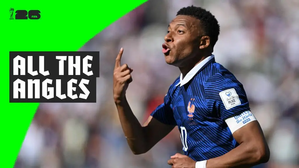‘Magnifique!’ All the angles of Mbappe’s long-range strike