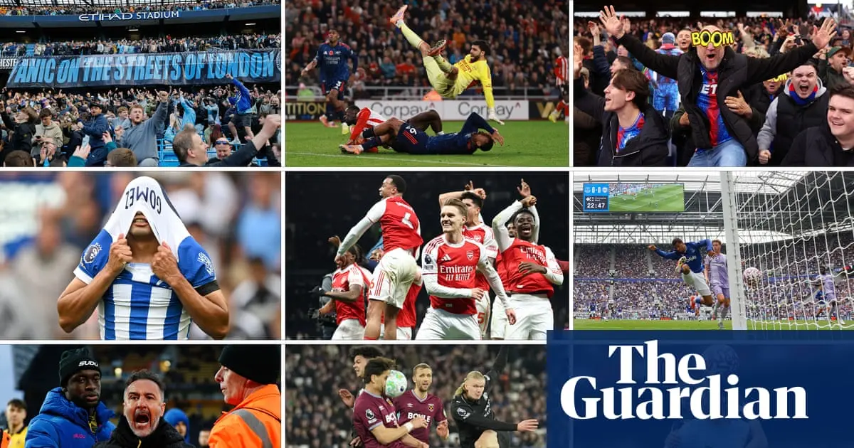 The story of the Premier League 2025-26 season in 100 photos