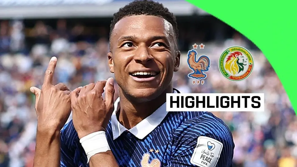 Highlights: Mbappe stars as France beat Senegal