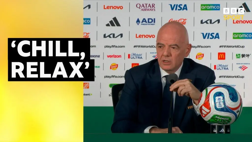 ‘Have you lost control?’ – BBC sports editor asks Fifa chief Infantino